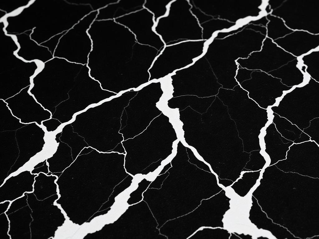 Nero Marquina Deep Polished Bathroom Tile 600 — Polished porcelain 600 x 600mm