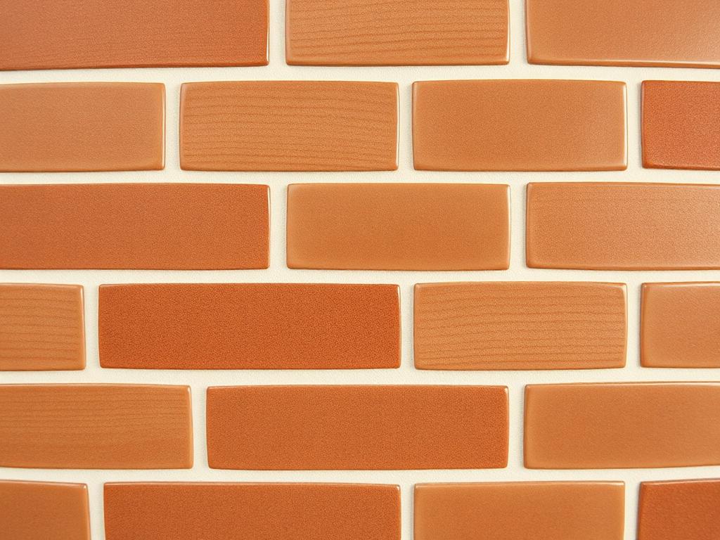 Clay Brown Gloss Kitchen Tile 75 — Gloss ceramic 75 x 300mm