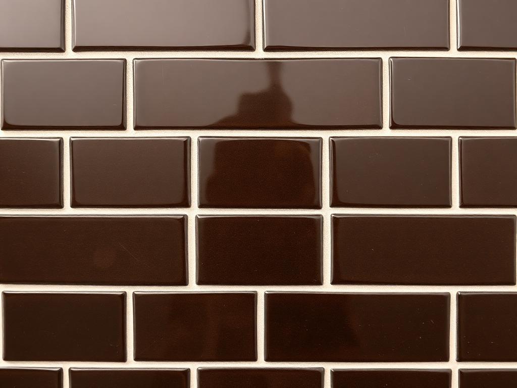 Espresso Gloss Kitchen Tile 75 — Gloss ceramic 75 x 300mm
