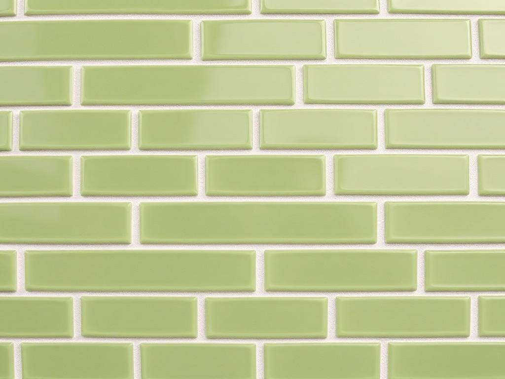 Moss Gloss Kitchen Tile 75 — Gloss ceramic 75 x 300mm