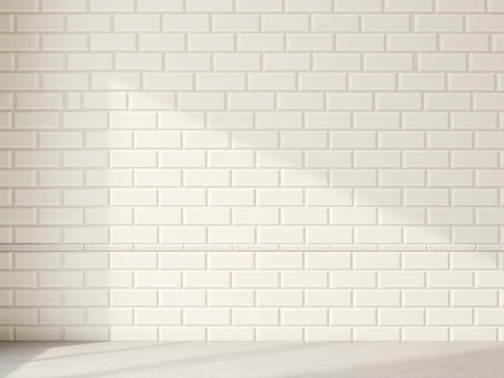 Buttermilk Gloss Kitchen Tile 75 — Gloss ceramic 75 x 300mm