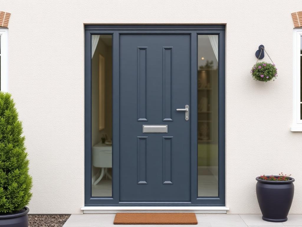 Solid panel Made-to-Measure Security Door