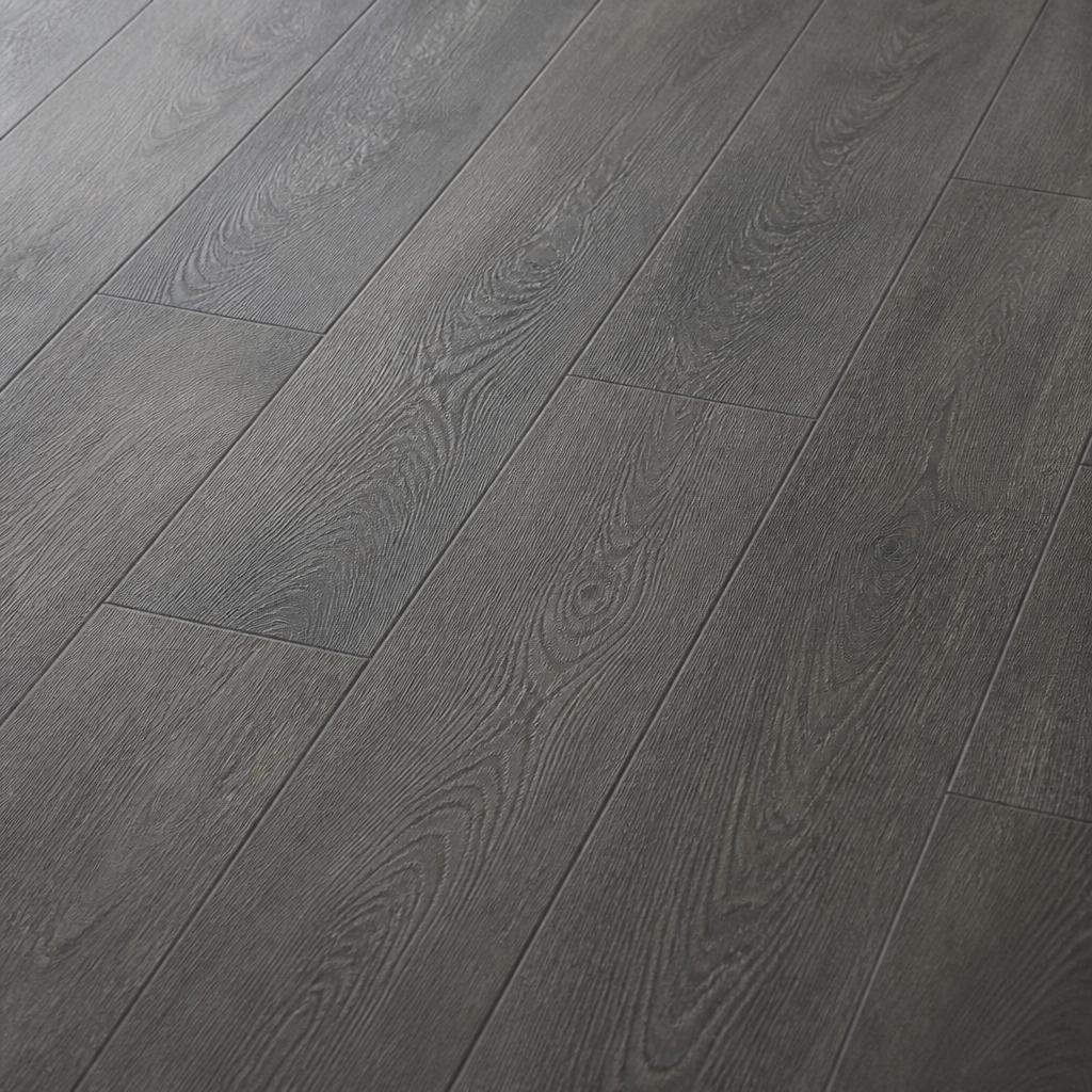 Smoked Ash Plank Tile — Textured porcelain 225 x 1200mm